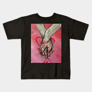 Red String of Fate 2 Kids T-Shirt